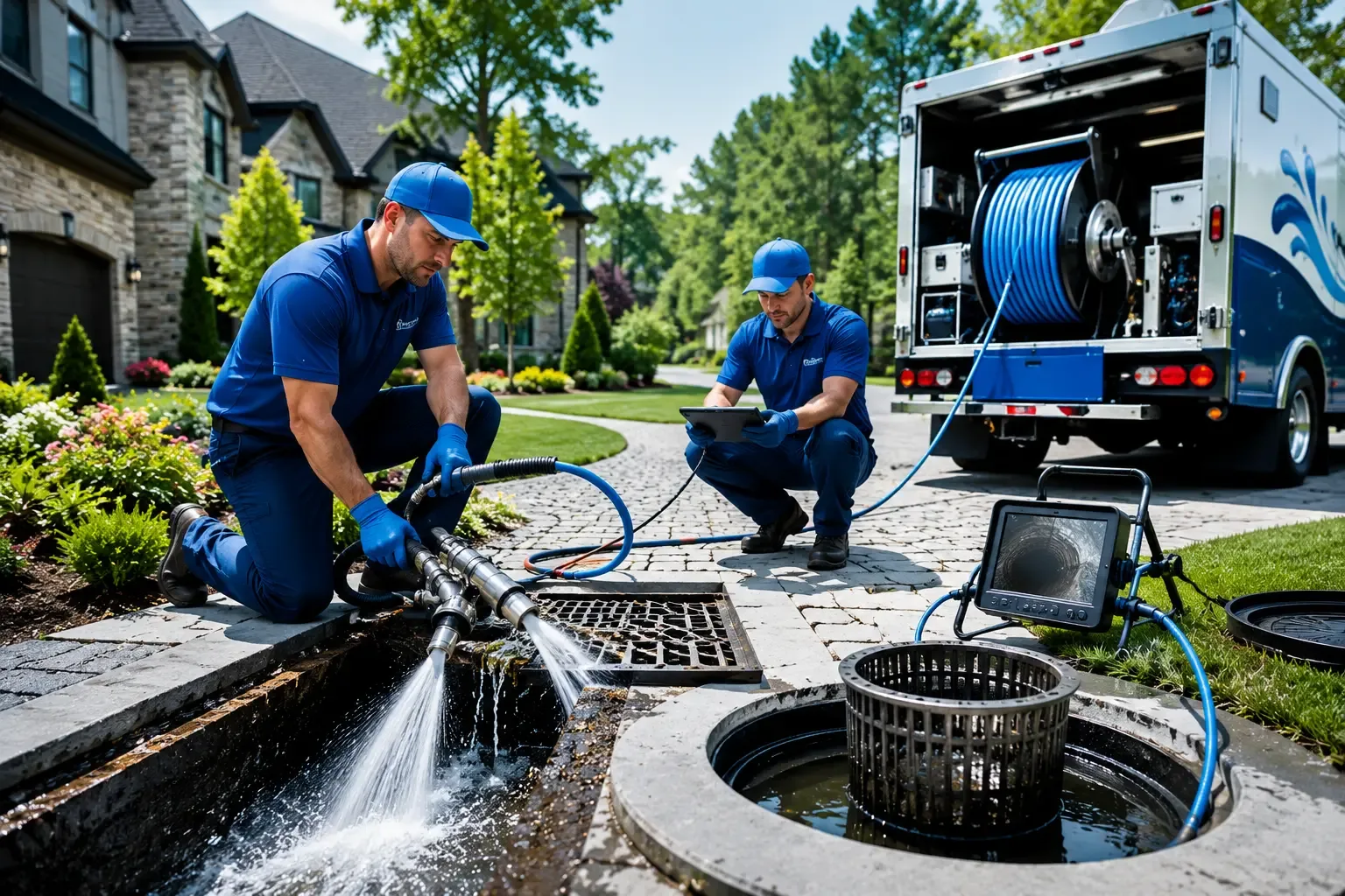 Local outdoor drain cleaning professionals in Frost, MN