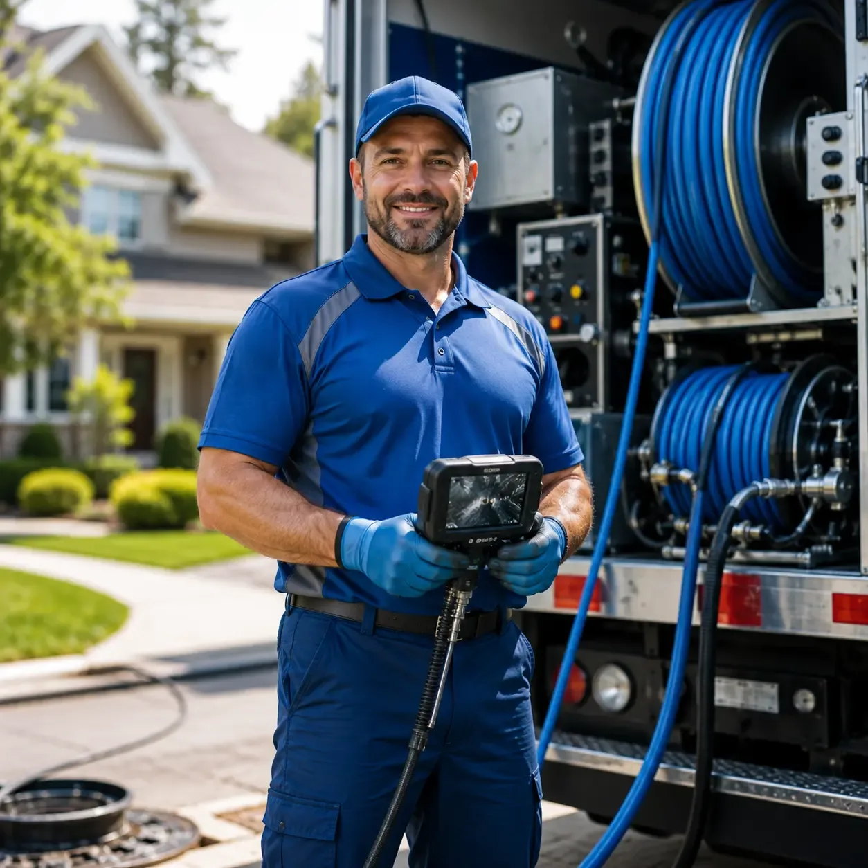 Local outdoor drain cleaning specialists in Frost, MN